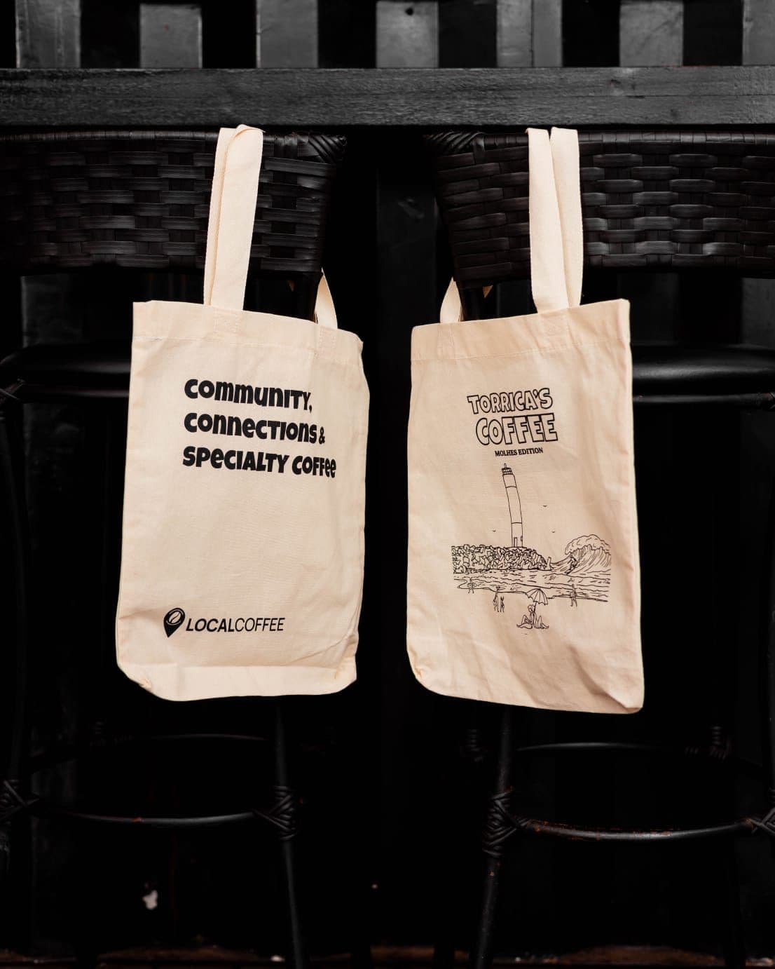 Ecobags Local Coffee e Torrica's Coffee Molhes Edition